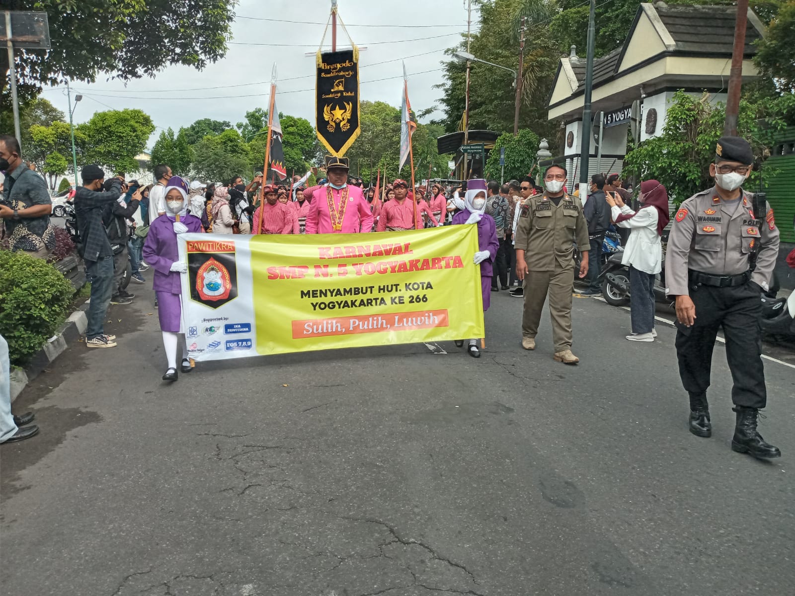 Rangkaian Semarak Karnaval Menyambut HUT Kota Yogyakarta Ke-266
